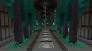 Screenshot of the Minecraft Bedrock Marketplace product Warden Underground Base created by Street Studios.