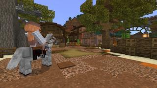 Screenshot of the Minecraft Bedrock Marketplace product Wild West created by Street Studios.