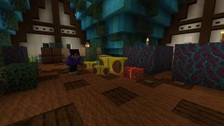 Screenshot of the Minecraft Bedrock Marketplace product Winter Lucky Block created by Street Studios.