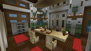 Screenshot of the Minecraft Bedrock Marketplace product Winter Millionaire Mansion created by Street Studios.