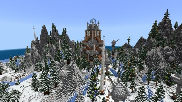 Screenshot of the Minecraft Bedrock Marketplace product Winter Netherite Tools created by Street Studios.