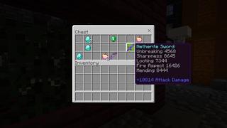 Screenshot of the Minecraft Bedrock Marketplace product Outils de Netherite d'hiver created by Street Studios.