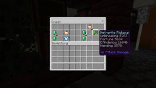 Screenshot of the Minecraft Bedrock Marketplace product Outils de Netherite d'hiver created by Street Studios.