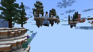 Screenshot of the Minecraft Bedrock Marketplace product Winter Parkour created by Street Studios.