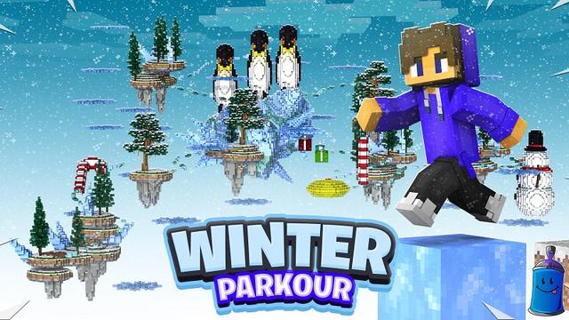 Thumbnail of the Minecraft Bedrock Marketplace product Winter Parkour created by Street Studios.