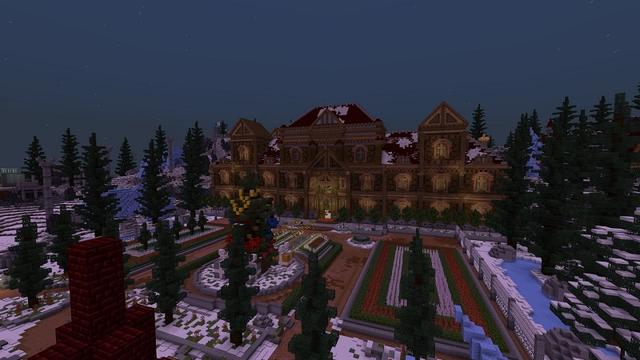 Screenshot of the Minecraft Bedrock Marketplace product Winter Resort created by Street Studios.
