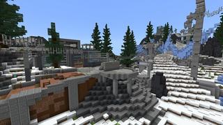 Screenshot of the Minecraft Bedrock Marketplace product Winter Resort created by Street Studios.