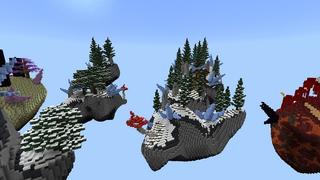 Screenshot of the Minecraft Bedrock Marketplace product Winter Skyblock created by Street Studios.