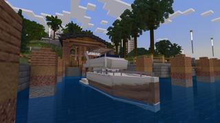 Screenshot of the Minecraft Bedrock Marketplace product Yachts created by Street Studios.