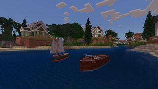 Screenshot of the Minecraft Bedrock Marketplace product Yachts created by Street Studios.