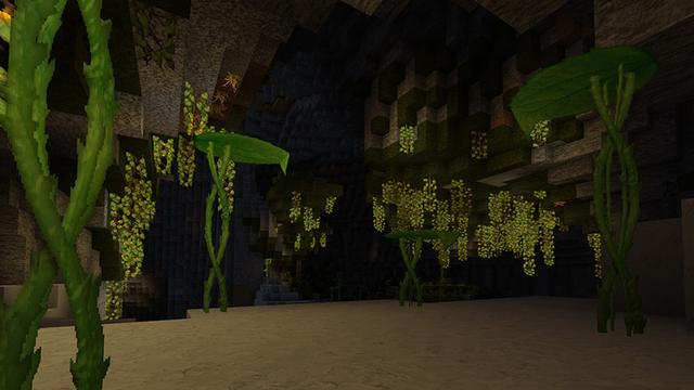 Screenshot of the Minecraft Bedrock Marketplace product Earthy Texture Pack created by Superbusy Studios.