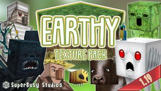 Thumbnail of the Minecraft Bedrock Marketplace product Pacote de texturas de terra created by Superbusy Studios.