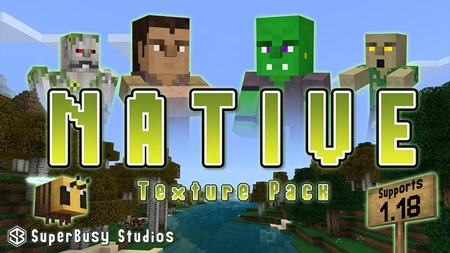 Thumbnail of the Minecraft Bedrock Marketplace product Native created by Superbusy Studios.
