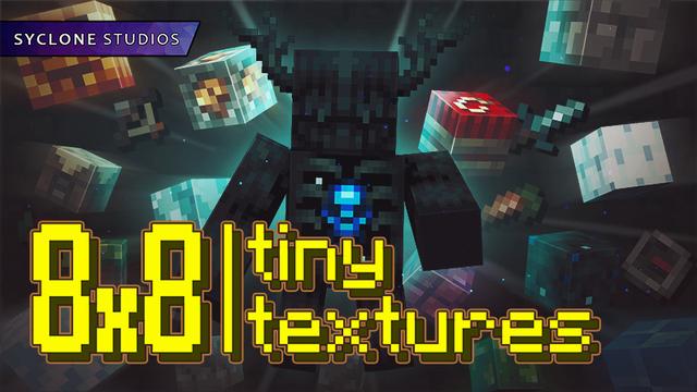 Thumbnail of the Minecraft Bedrock Marketplace product 8x8 Tiny Textures created by Syclone Studios.