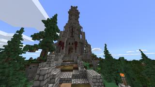 Screenshot of the Minecraft Bedrock Marketplace product Chroma Hills Medieval Village created by Syclone Studios.