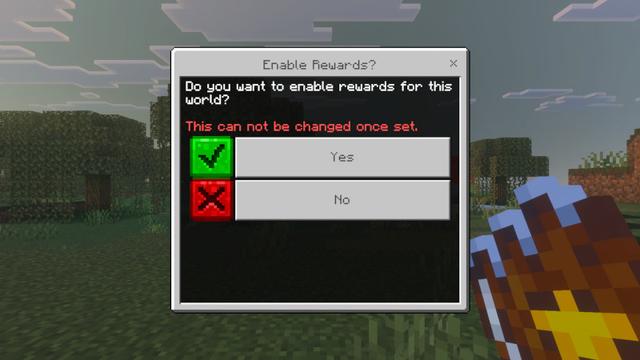 Screenshot of the Minecraft Bedrock Marketplace product Days Survived Free created by Syclone Studios.
