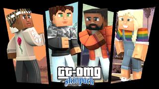 Thumbnail of the Minecraft Bedrock Marketplace product GT-OMG: Swagger HD Skins created by Syclone Studios.