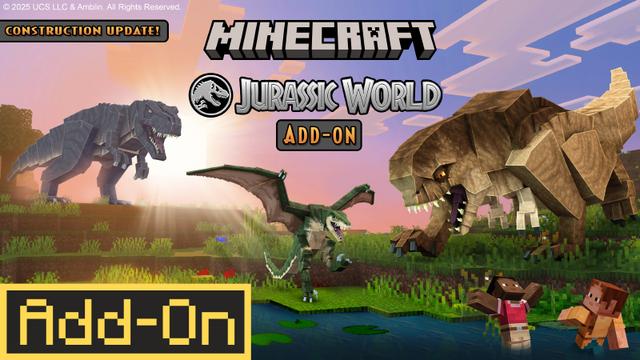 Thumbnail of the Minecraft Bedrock Marketplace product Add-Ons Jurassic World created by Syclone Studios.