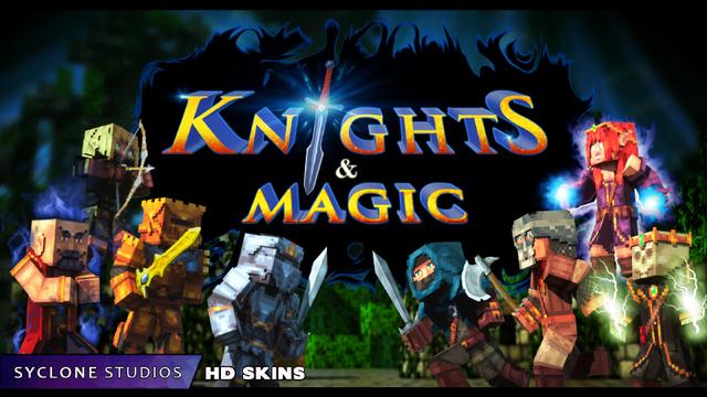 Thumbnail of the Minecraft Bedrock Marketplace product Knights & Magic created by Syclone Studios.
