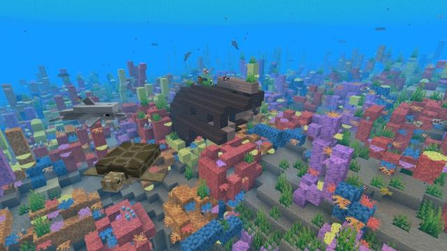 Screenshot of the Minecraft Bedrock Marketplace product Legend Texture Pack created by Syclone Studios.