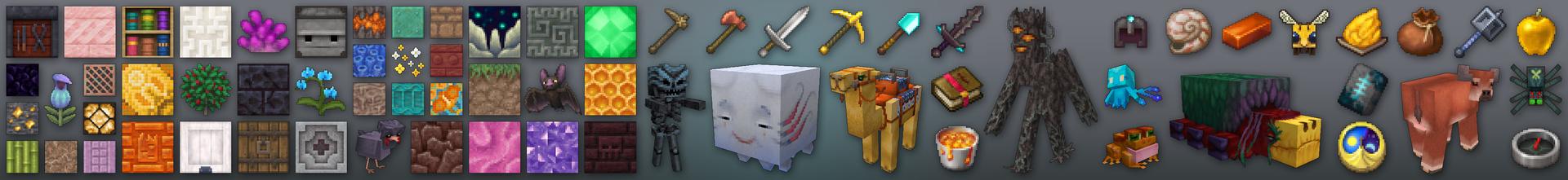 Panorama of the Minecraft Bedrock Marketplace product Lithos HD Textures created by Syclone Studios.