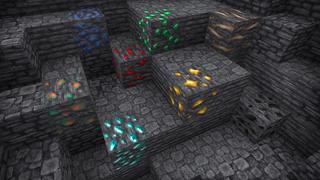 Screenshot of the Minecraft Bedrock Marketplace product Lithos HD Textures created by Syclone Studios.