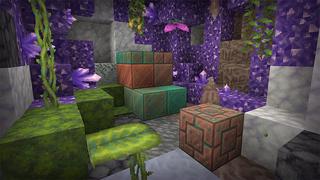 Screenshot of the Minecraft Bedrock Marketplace product Lithos HD Textures created by Syclone Studios.