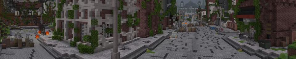 Panorama of the Minecraft Bedrock Marketplace product Mutant Survival created by Syclone Studios.