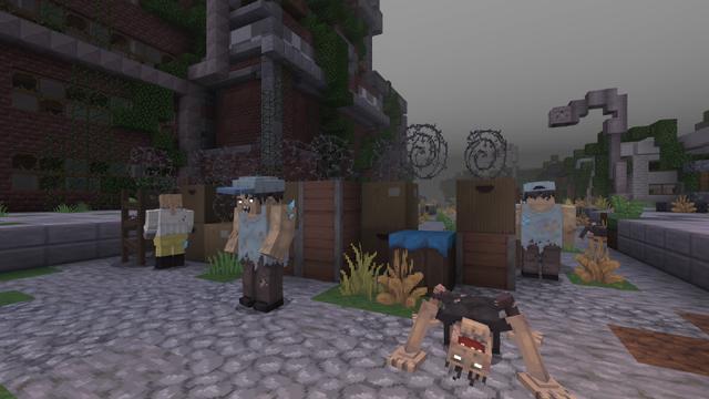 Screenshot of the Minecraft Bedrock Marketplace product Mutant Survival created by Syclone Studios.
