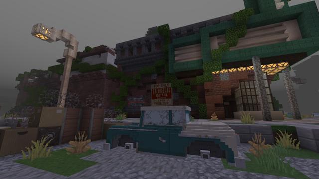 Screenshot of the Minecraft Bedrock Marketplace product Mutant Survival created by Syclone Studios.