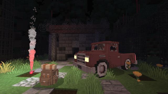 Screenshot of the Minecraft Bedrock Marketplace product Mutant Survival created by Syclone Studios.