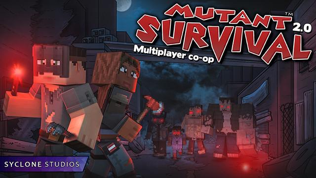 Thumbnail of the Minecraft Bedrock Marketplace product Mutant Survival created by Syclone Studios.