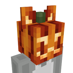 Thumbnail of the Minecraft Bedrock Marketplace product Pumpkin Kitty created by Syclone Studios.