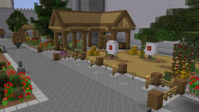 Screenshot of the Minecraft Bedrock Marketplace product The Royal Kingdom Roleplay created by Syclone Studios.