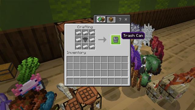 Screenshot of the Minecraft Bedrock Marketplace product One Man's Trash created by SystemZee's Workshop.