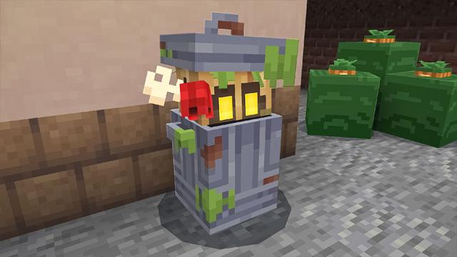 Screenshot of the Minecraft Bedrock Marketplace product One Man's Trash created by SystemZee's Workshop.