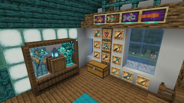 Screenshot of the Minecraft Bedrock Marketplace product Aquaculture Add-On created by Team Metallurgy.