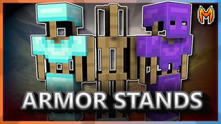 Thumbnail of the Minecraft Bedrock Marketplace product Armor Stands created by Team Metallurgy.