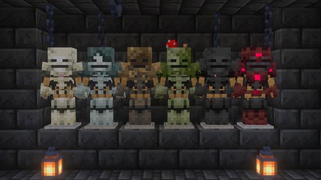 Screenshot of the Minecraft Bedrock Marketplace product Add-On «Bones» created by Team Metallurgy.