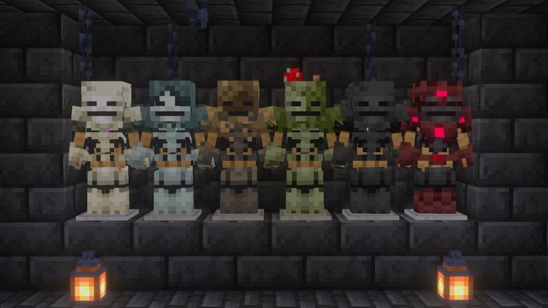 Screenshot of the Minecraft Bedrock Marketplace product Bones Expansion Add-On created by Team Metallurgy.