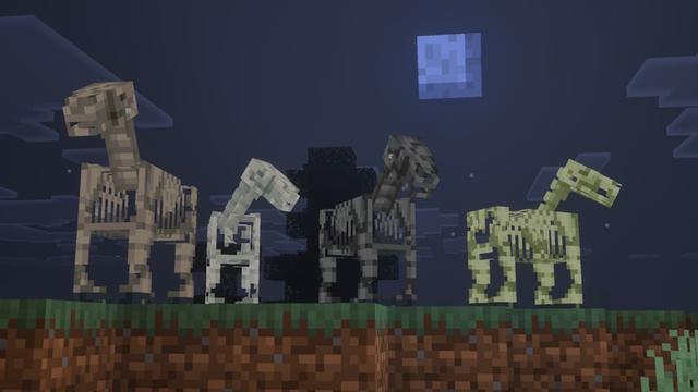 Screenshot of the Minecraft Bedrock Marketplace product Add-On «Bones» created by Team Metallurgy.
