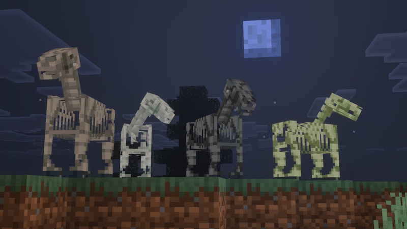 Screenshot of the Minecraft Bedrock Marketplace product Bones Expansion Add-On created by Team Metallurgy.