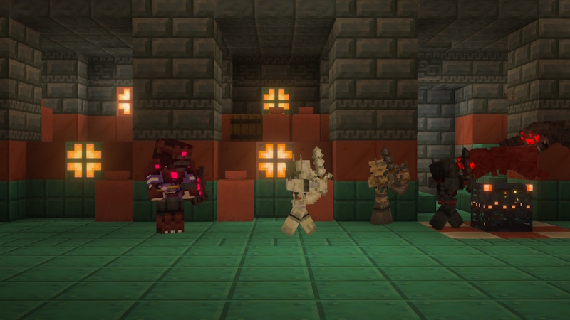 Screenshot of the Minecraft Bedrock Marketplace product Bones Expansion Add-On created by Team Metallurgy.