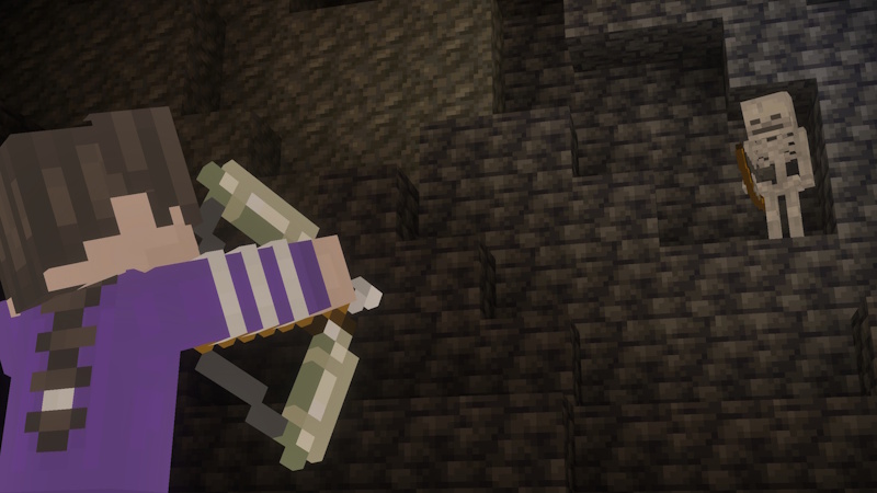Screenshot of the Minecraft Bedrock Marketplace product Bones Expansion Add-On created by Team Metallurgy.