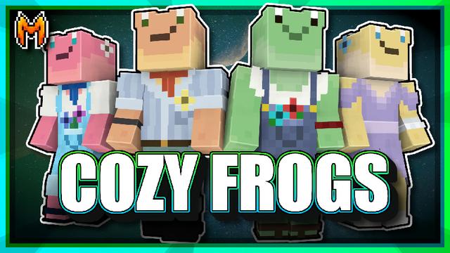 Thumbnail of the Minecraft Bedrock Marketplace product Cozy Frogs created by Team Metallurgy.