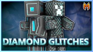 Thumbnail of the Minecraft Bedrock Marketplace product Diamond Glitches created by Team Metallurgy.