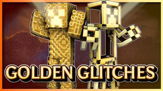 Thumbnail of the Minecraft Bedrock Marketplace product Golden Glitches created by Team Metallurgy.
