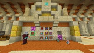 Screenshot of the Minecraft Bedrock Marketplace product Lucky Arcade Sky Block created by Team Metallurgy.