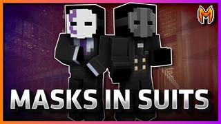 Thumbnail of the Minecraft Bedrock Marketplace product Masks in Suits created by Team Metallurgy.