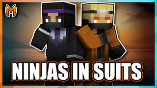 Thumbnail of the Minecraft Bedrock Marketplace product Ninjas in Suits created by Team Metallurgy.